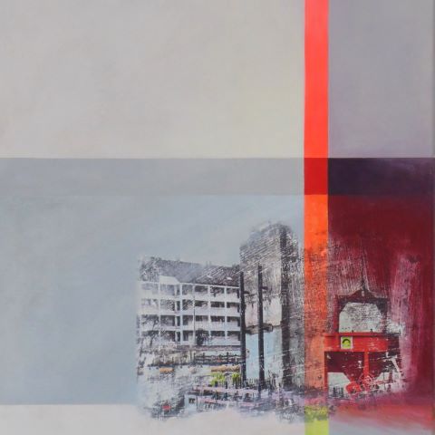 2018 - Fototransfer/Acryl auf Leinwand - 80x60cm
